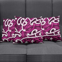Aotearoa Maori Kowhaiwhai Pillow Cover Mawhero Puhoro and Patiki LT9 - Polynesian Pride