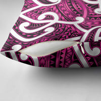 Aotearoa Maori Kowhaiwhai Pillow Cover Mawhero Puhoro and Patiki LT9 - Polynesian Pride