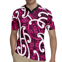 Aotearoa Maori Kowhaiwhai Rugby Jersey Mawhero Puhoro and Patiki