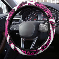 Aotearoa Maori Kowhaiwhai Steering Wheel Cover Mawhero Puhoro and Patiki LT9 - Polynesian Pride
