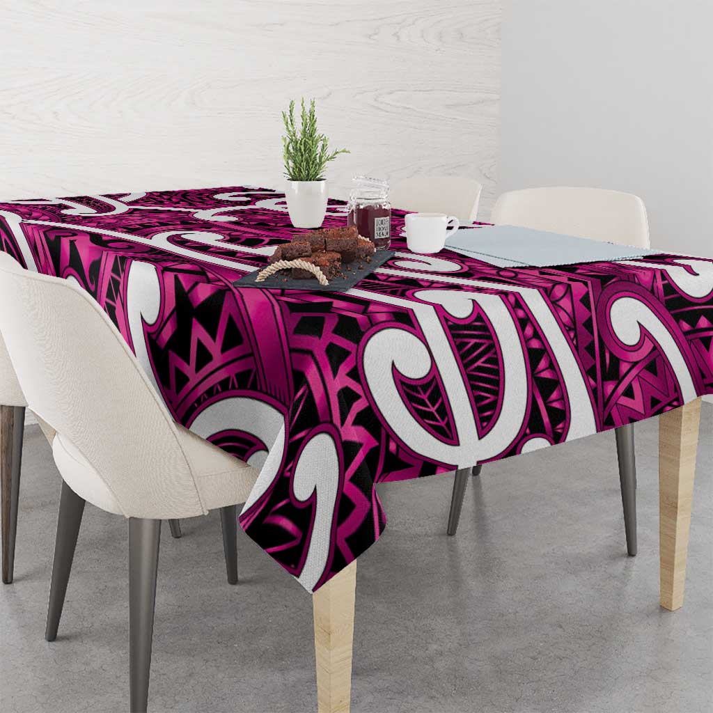 Aotearoa Maori Kowhaiwhai Tablecloth Mawhero Puhoro and Patiki LT9 - Polynesian Pride