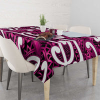 Aotearoa Maori Kowhaiwhai Tablecloth Mawhero Puhoro and Patiki LT9 - Polynesian Pride