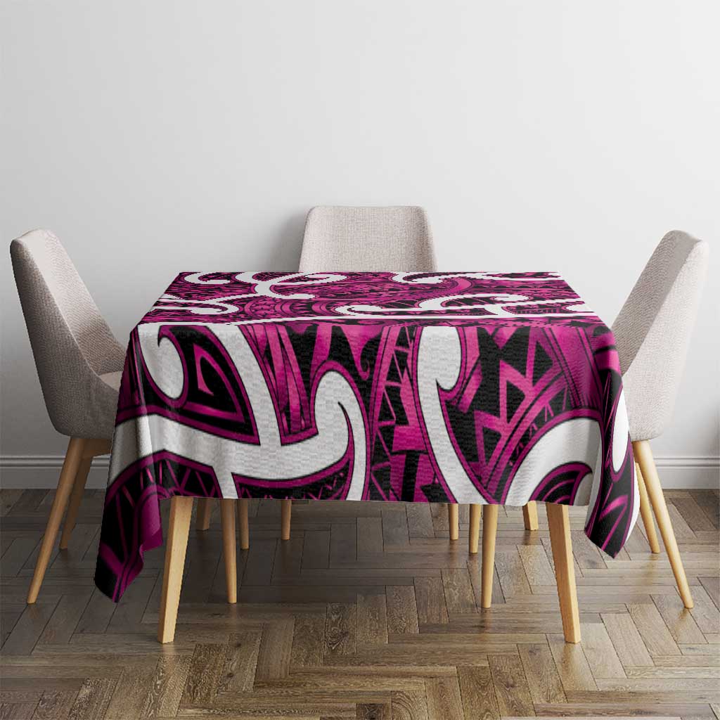 Aotearoa Maori Kowhaiwhai Tablecloth Mawhero Puhoro and Patiki LT9 - Polynesian Pride