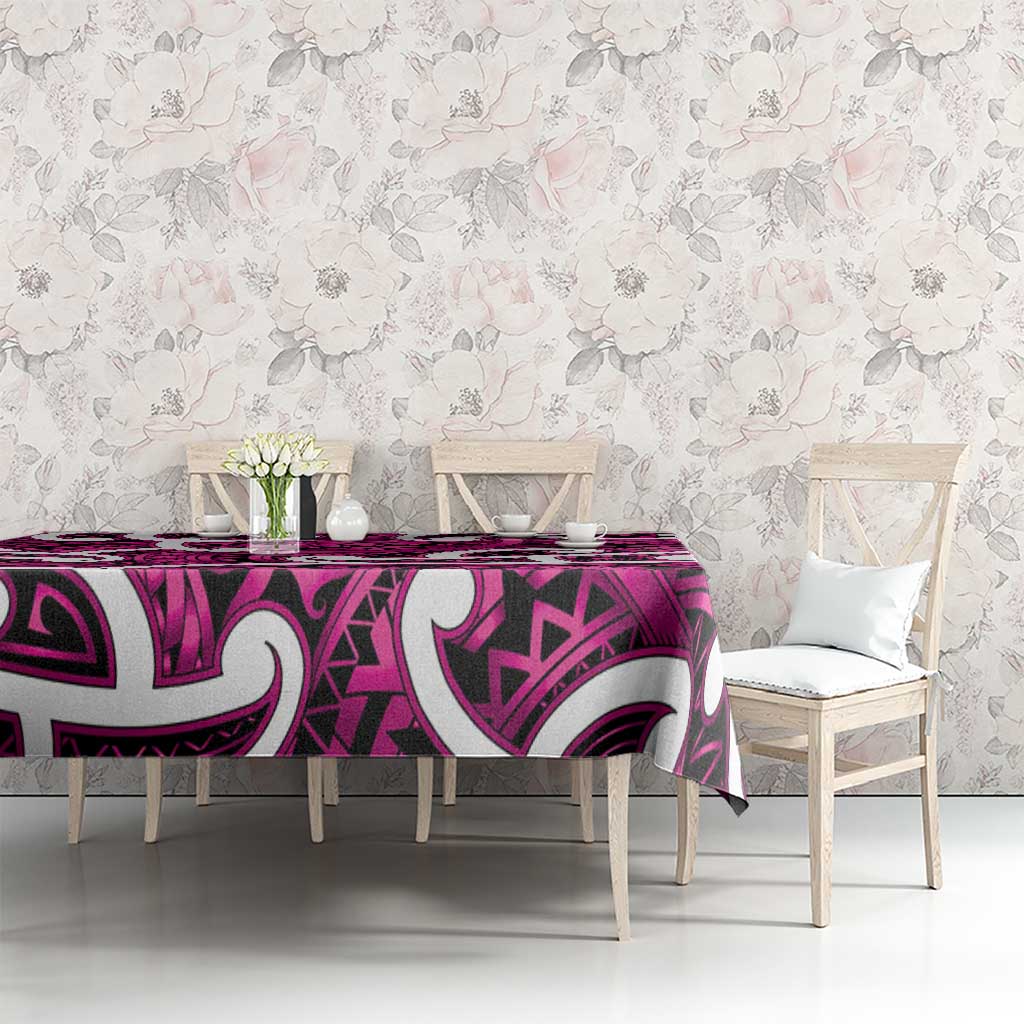 Aotearoa Maori Kowhaiwhai Tablecloth Mawhero Puhoro and Patiki LT9 - Polynesian Pride