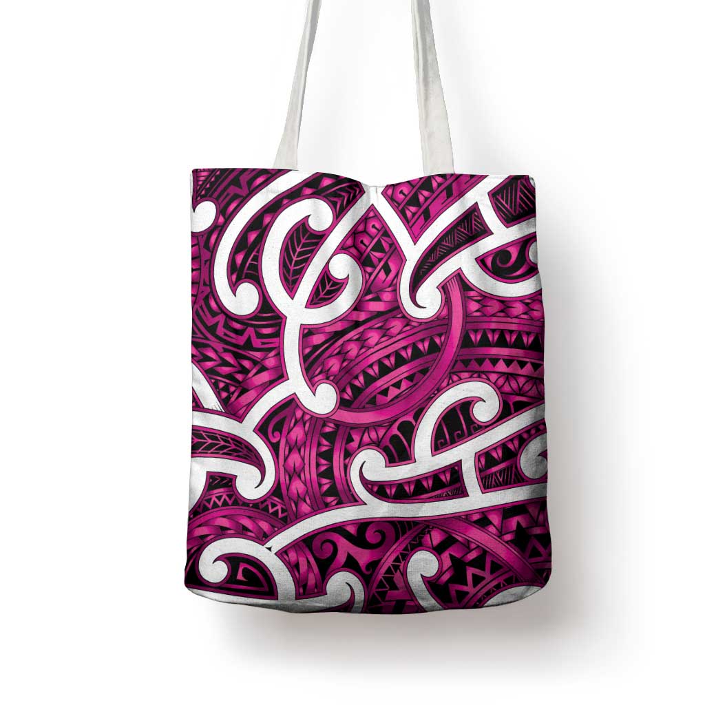 Aotearoa Maori Kowhaiwhai Tote Bag Mawhero Puhoro and Patiki LT9 - Polynesian Pride