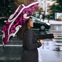 Aotearoa Maori Kowhaiwhai Umbrella Mawhero Puhoro and Patiki LT9 - Polynesian Pride