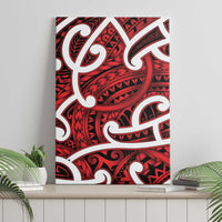 Aotearoa Maori Kowhaiwhai Canvas Wall Art Whero Puhoro and Patiki LT9 - Polynesian Pride