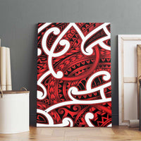 Aotearoa Maori Kowhaiwhai Canvas Wall Art Whero Puhoro and Patiki LT9 - Polynesian Pride