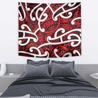 Aotearoa Maori Kowhaiwhai Tapestry Whero Puhoro and Patiki LT9 - Polynesian Pride