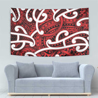 Aotearoa Maori Kowhaiwhai Tapestry Whero Puhoro and Patiki LT9 - Polynesian Pride