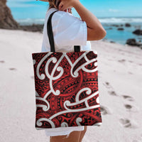 Aotearoa Maori Kowhaiwhai Tote Bag Whero Puhoro and Patiki LT9 - Polynesian Pride
