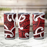 Aotearoa Maori Kowhaiwhai Tumbler Cup Whero Puhoro and Patiki LT9 - Polynesian Pride