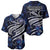 Micronesia Constitution Day Baseball Jersey Since 1979 with Polynesian Hibiscus Pattern