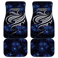 Micronesia Constitution Day Car Mats Since 1979 with Polynesian Hibiscus Pattern LT9 - Polynesian Pride