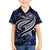 Micronesia Constitution Day Family Matching Off Shoulder Maxi Dress and Hawaiian Shirt Since 1979 with Polynesian Hibiscus Pattern