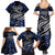 Micronesia Constitution Day Family Matching Summer Maxi Dress and Hawaiian Shirt Since 1979 with Polynesian Hibiscus Pattern