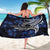 Micronesia Constitution Day Sarong Since 1979 with Polynesian Hibiscus Pattern