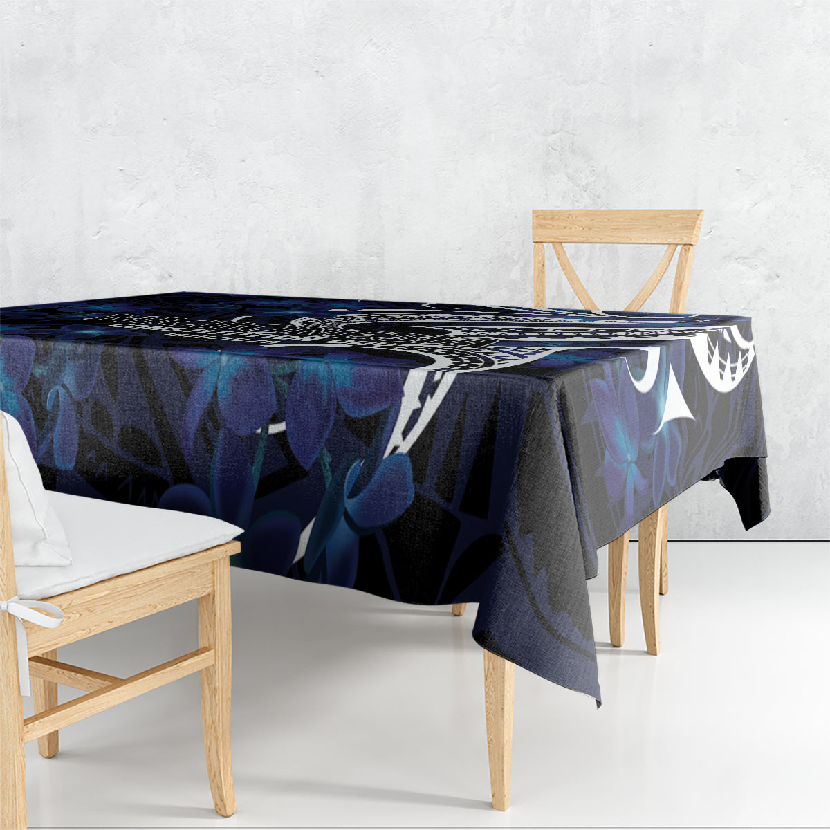 Micronesia Constitution Day Tablecloth Since 1979 with Polynesian Hibiscus Pattern LT9 - Polynesian Pride