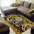 Wallis and Futuna Victory Day Area Rug Since 1945 with Polynesian Platinum Floral Tribal