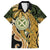 Wallis and Futuna Victory Day Hawaiian Shirt Since 1945 with Polynesian Platinum Floral Tribal