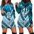 Custom Fiji Rugby Hoodie Dress Fijian Warrior With Polynesian Tribal Tattoos