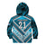 Custom Fiji Rugby Kid Hoodie Fijian Warrior With Polynesian Tribal Tattoos