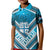 Custom Fiji Rugby Kid Polo Shirt Fijian Warrior With Polynesian Tribal Tattoos