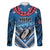 Custom Manuma Samoa Rugby Family Matching Long Sleeve Bodycon Dress and Hawaiian Shirt Ula fala Samoan Siva Tau Tribal