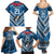 Custom Manuma Samoa Rugby Family Matching Summer Maxi Dress and Hawaiian Shirt Ula fala Samoan Siva Tau Tribal