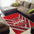 Custom Tonga Rugby Area Rug Tonga Sipi Tau Ngatu Tribal Pattern