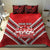 Custom Tonga Rugby Bedding Set Tonga Sipi Tau Ngatu Tribal Pattern