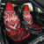 Custom Tonga Rugby Car Seat Cover Tonga Sipi Tau Ngatu Tribal Pattern