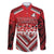 Custom Tonga Rugby Family Matching Long Sleeve Bodycon Dress and Hawaiian Shirt Tonga Sipi Tau Ngatu Tribal Pattern