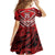 Custom Tonga Rugby Family Matching Off Shoulder Maxi Dress and Hawaiian Shirt Tonga Sipi Tau Ngatu Tribal Pattern