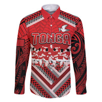 Custom Tonga Rugby Family Matching Off Shoulder Short Dress and Hawaiian Shirt Tonga Sipi Tau Ngatu Tribal Pattern