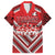 Custom Tonga Rugby Family Matching Short Sleeve Bodycon Dress and Hawaiian Shirt Tonga Sipi Tau Ngatu Tribal Pattern