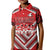 Custom Tonga Rugby Kid Polo Shirt Tonga Sipi Tau Ngatu Tribal Pattern