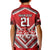 Custom Tonga Rugby Kid Polo Shirt Tonga Sipi Tau Ngatu Tribal Pattern