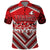 Custom Tonga Rugby Polo Shirt Tonga Sipi Tau Ngatu Tribal Pattern