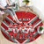 Custom Tonga Rugby Round Carpet Tonga Sipi Tau Ngatu Tribal Pattern