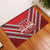 Custom Tonga Rugby Rubber Doormat Tonga Sipi Tau Ngatu Tribal Pattern