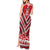 Custom Tonga Rugby Tank Maxi Dress Tonga Sipi Tau Ngatu Tribal Pattern