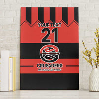 New Zealand Rugby Pacific Custom Canvas Wall Art Whatumoana Classic Retro 2025 LT9 Without Frame Red - Polynesian Pride