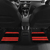 New Zealand Rugby Pacific Custom Car Mats Whatumoana Classic Retro 2025 LT9 Set 2pcs - Back Red - Polynesian Pride