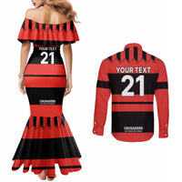 New Zealand Rugby Pacific Custom Couples Matching Mermaid Dress and Long Sleeve Button Shirt Whatumoana Classic Retro 2025