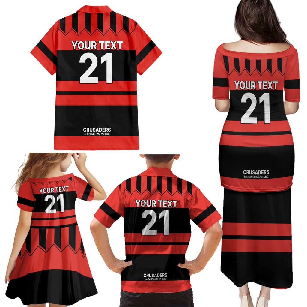 New Zealand Rugby Pacific Custom Family Matching Puletasi and Hawaiian Shirt Whatumoana Classic Retro 2025