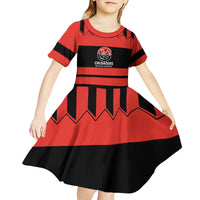 New Zealand Rugby Pacific Custom Kid Short Sleeve Dress Whatumoana Classic Retro 2025