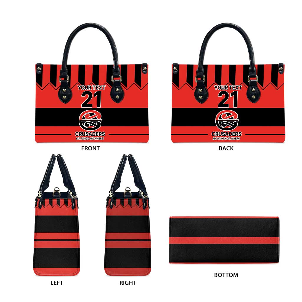 New Zealand Rugby Pacific Custom Leather Bag Whatumoana Classic Retro 2025 - Polynesian Pride