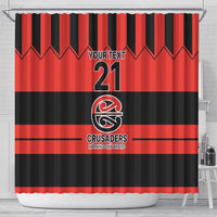 New Zealand Rugby Pacific Custom Shower Curtain Whatumoana Classic Retro 2025