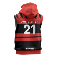 New Zealand Rugby Pacific Custom Sleeveless Hoodie Whatumoana Classic Retro 2025 - Polynesian Pride